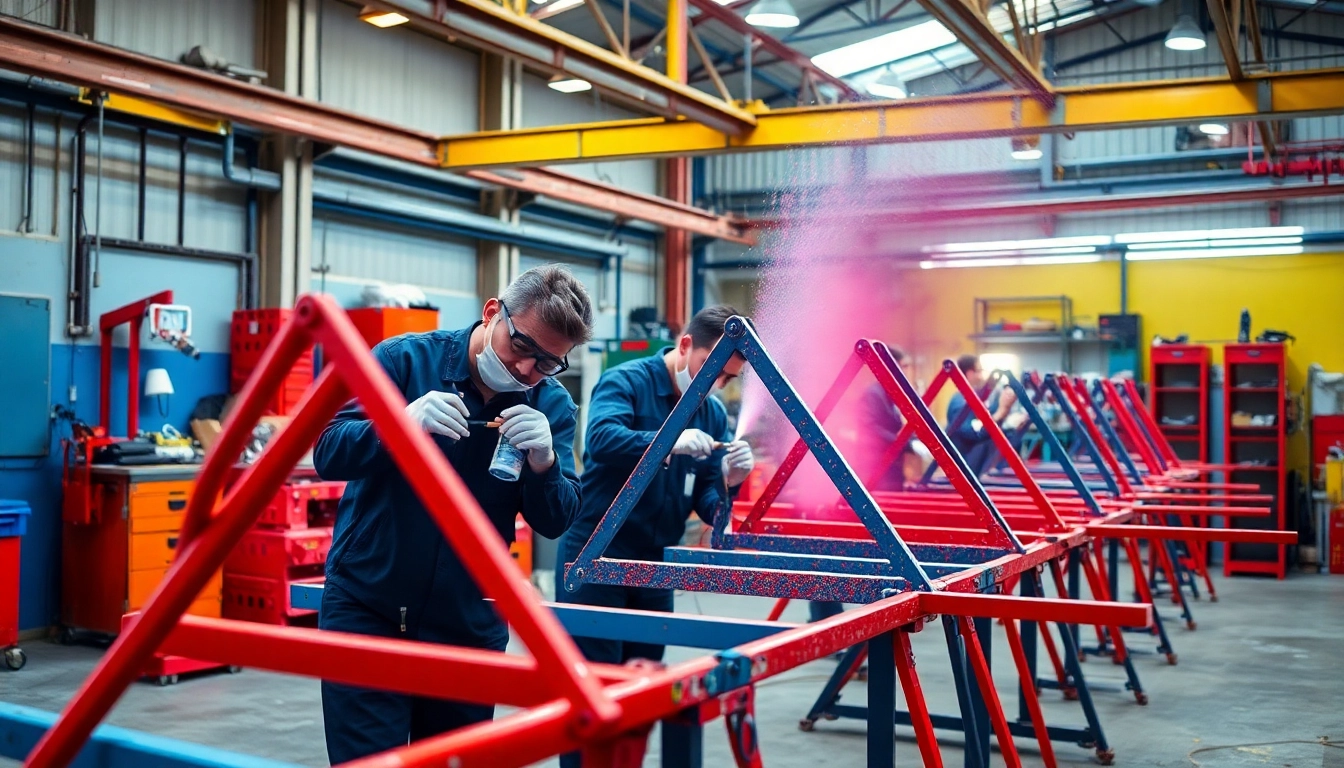 Quality Redditch Powder Coating Services for Durable Finishes and Aesthetics