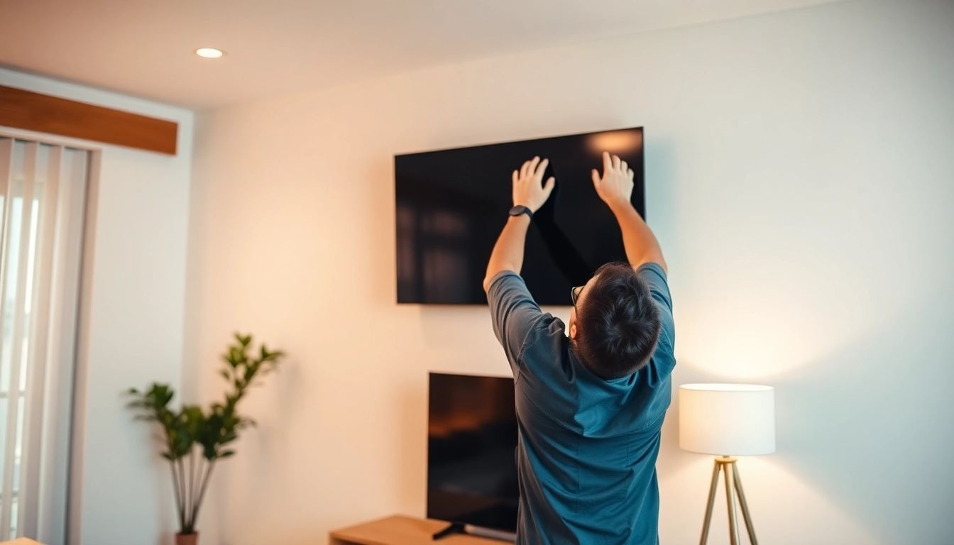 Reliable TV Mounting Installation Service for Your Home: Get Expert Help Today