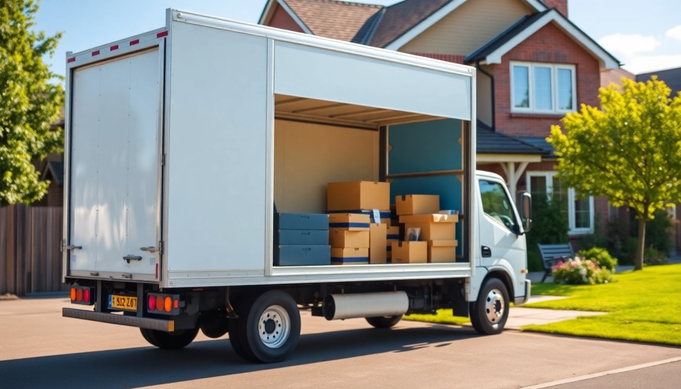 Efficient removal companies Bingley relocating packed boxes for a smooth move.