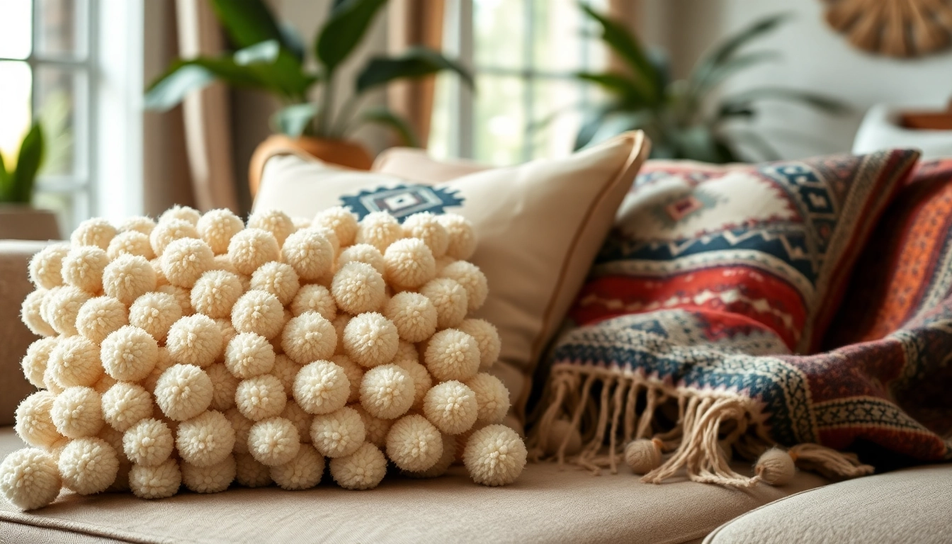 Enhance your space with stylish pompom cushions from https://labboho.com/collections/pompom-cushion, showcasing comfort.