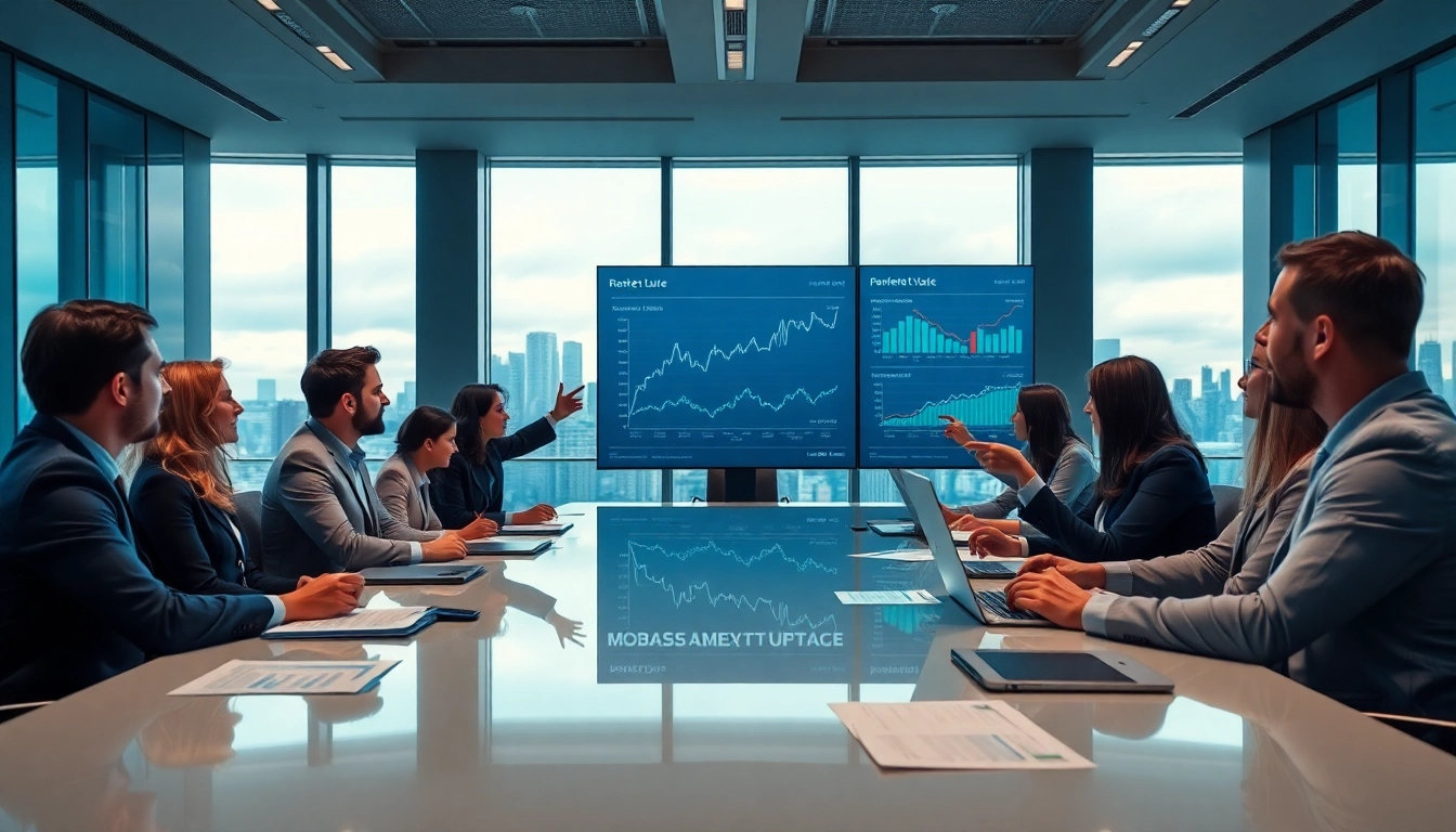 Analyze revenue Rocket Lab performance in a professional business setting with diverse professionals.