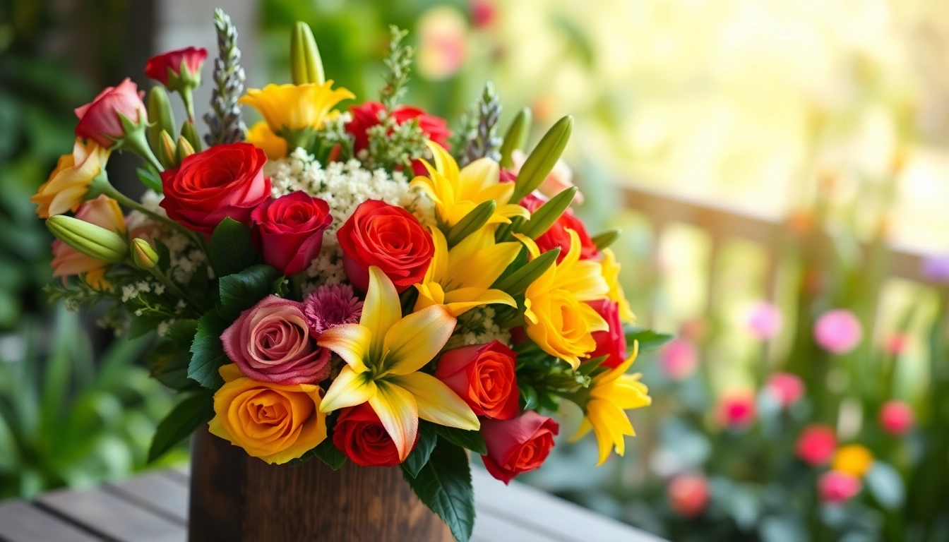 Delivering beautiful blooms for Flower Delivery South Morang in a vibrant garden setting.