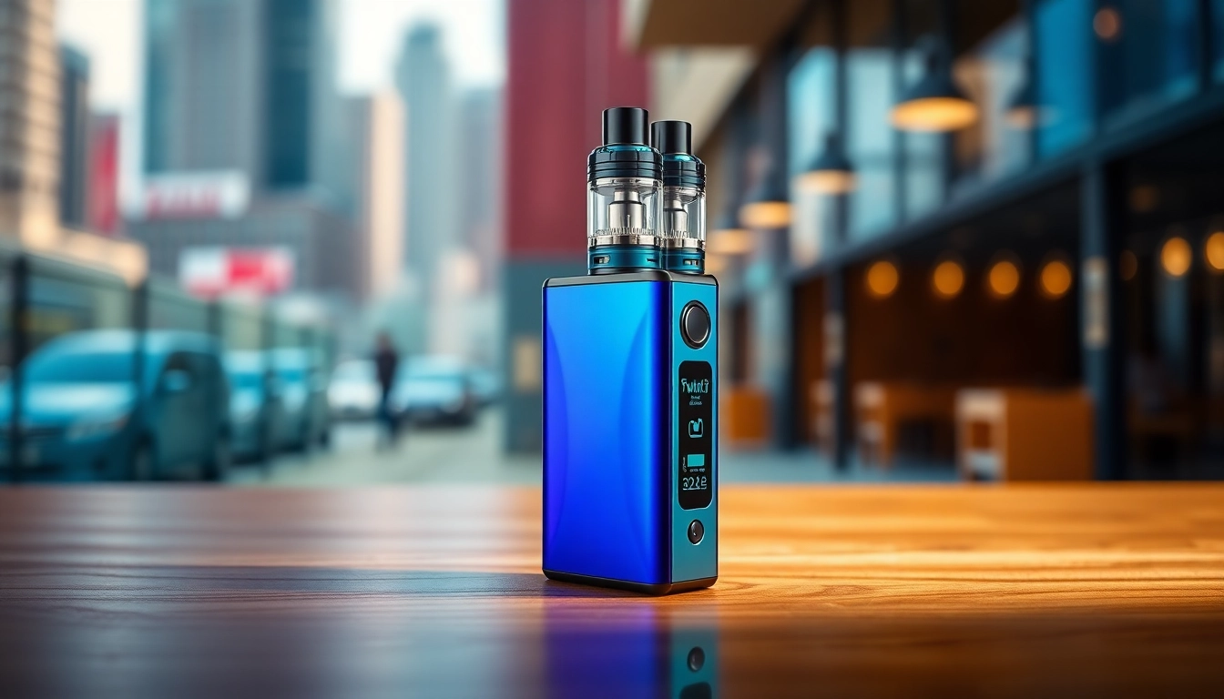 Showcasing the Foger Switch Pro Kit with its modern design and vibrant colors for an exceptional vaping experience.